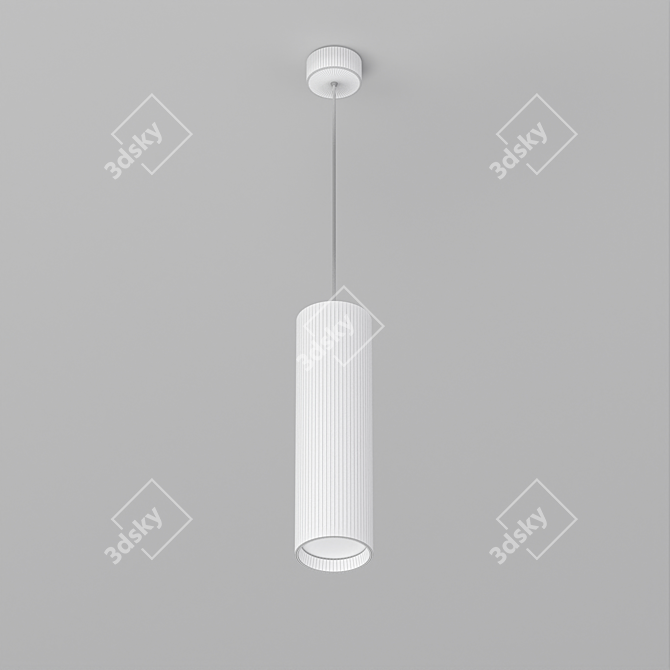 Modular Pendant Lamp: Simple Elegance for All Spaces 3D model image 7