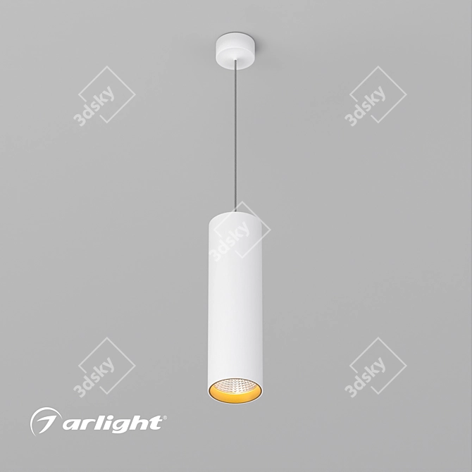 Modular Pendant Lamp: Simple Elegance for All Spaces 3D model image 8