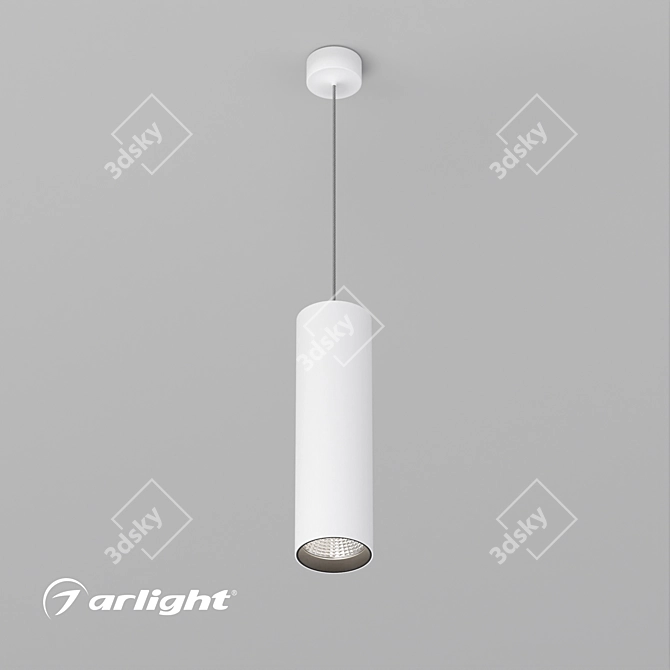 Modular Pendant Lamp: Simple Elegance for All Spaces 3D model image 9