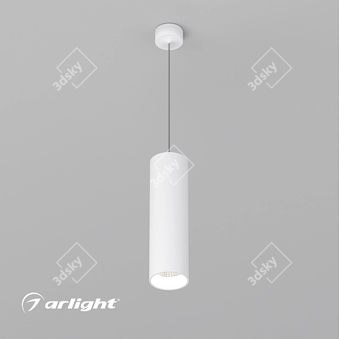 Modular Pendant Lamp: Simple Elegance for All Spaces 3D model image 10