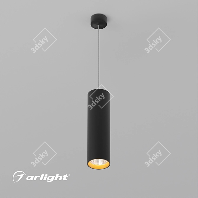 Modular Pendant Lamp: Simple Elegance for All Spaces 3D model image 13