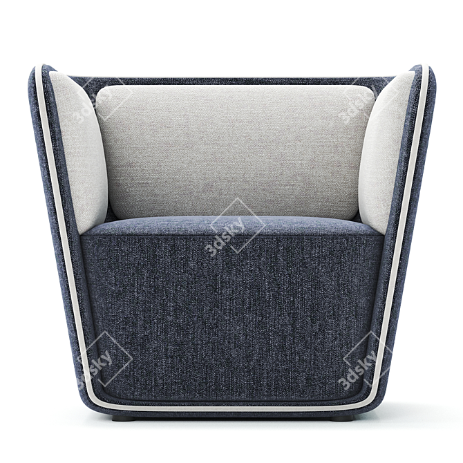 Modern Cumberland Elle Seating 3D model image 2