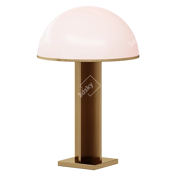 Elegant Eichholtz Berkley Table Lamp 3D model image 1