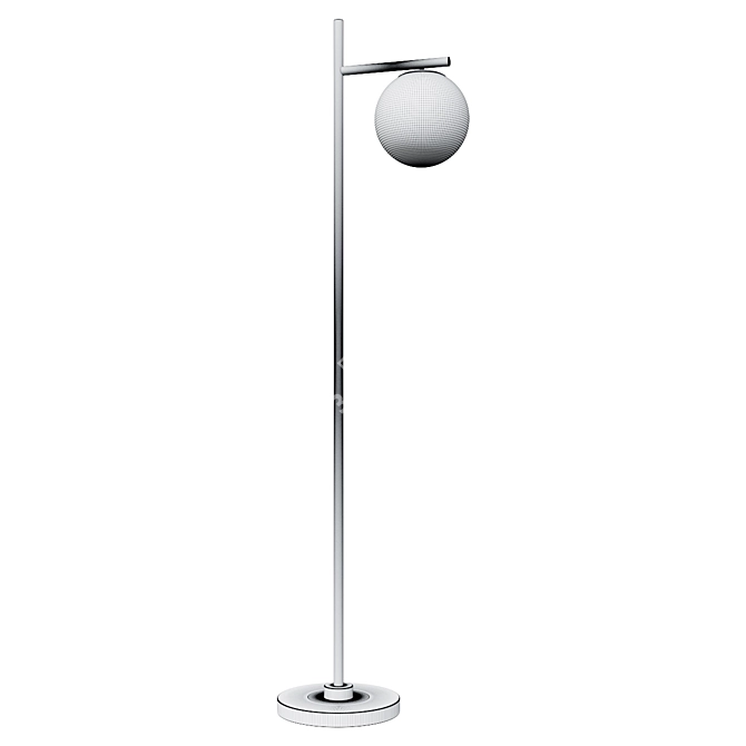 Eichholtz Faloria Brass Alabaster Floor Lamp 3D model image 2