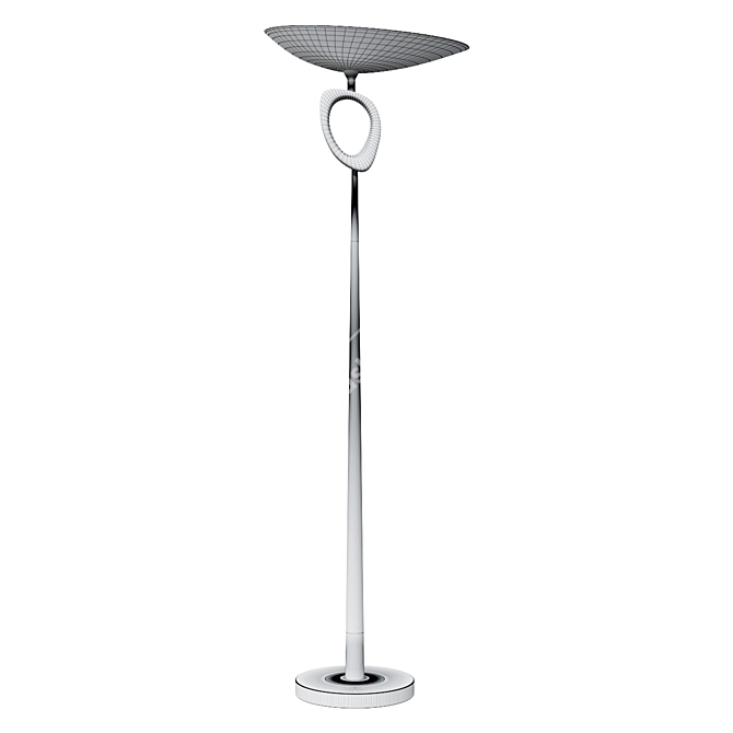 Elegant Celine Floor Lamp 3D model image 2