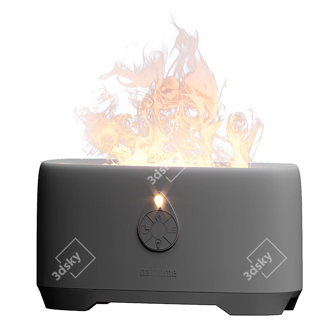 CozyFlame Home Humidifier 3D model image 6