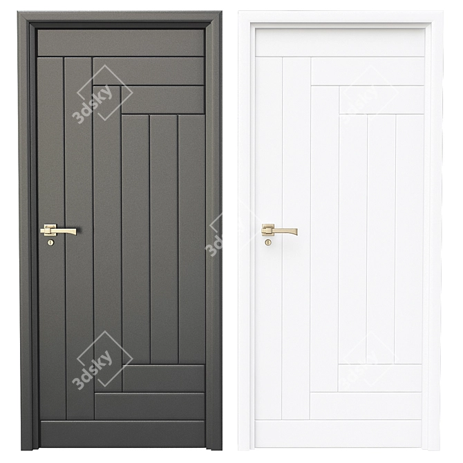 2015 Doors: Millimeter Units, 30 Model Parts 3D model image 1