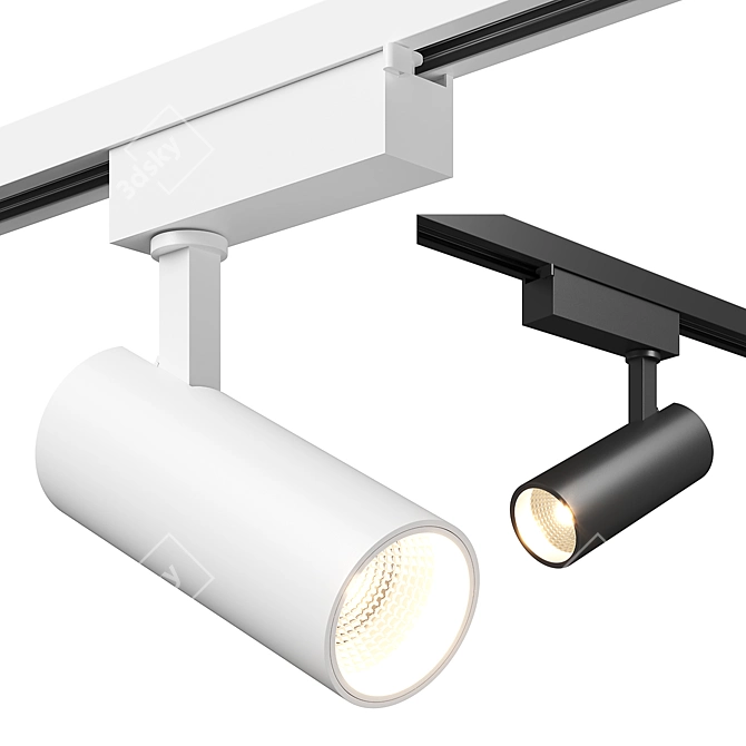 Fuoco Lightstar LED Track Light 3D model image 1