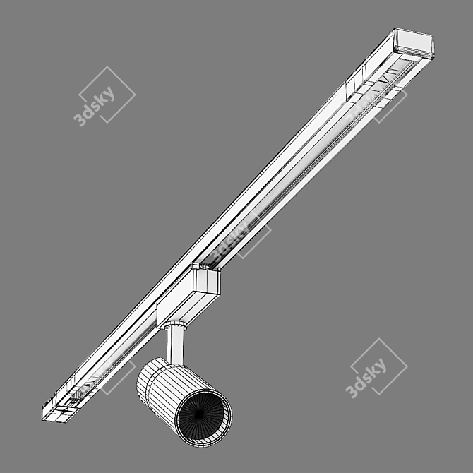 Fuoco Lightstar LED Track Light 3D model image 4