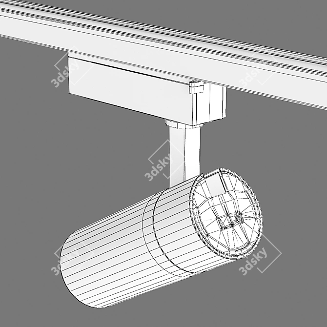 Fuoco Lightstar LED Track Light 3D model image 5