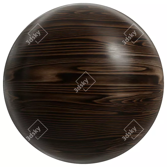 Exquisite Oak Wood Texture Collection 3D model image 2