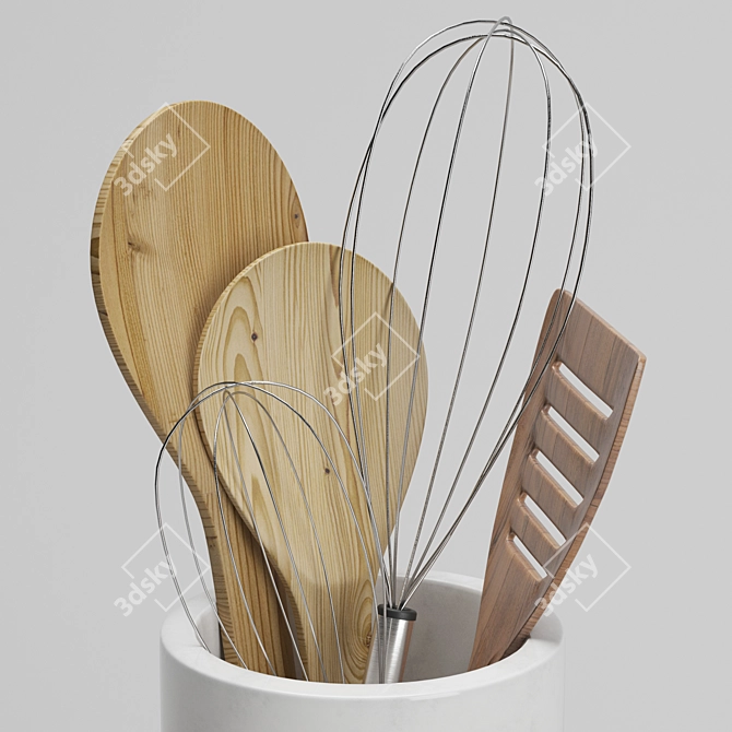 Elegant Decorative Set: Modern Design 3D model image 4