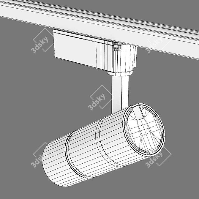 Volta Lightstar LED Track Light 3D model image 5