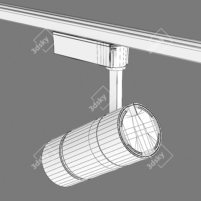 Volta Lightstar LED Track Light 3D model image 5