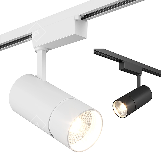 Volta Lightstar LED Track Light 3D model image 1