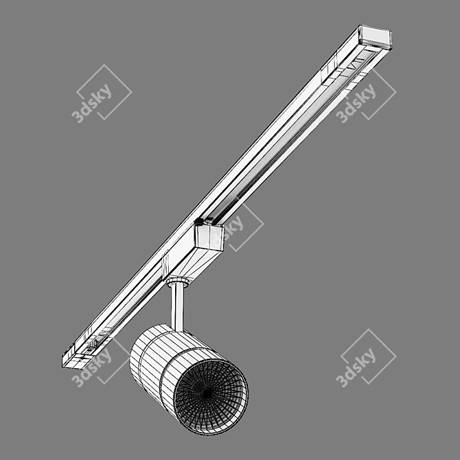 Volta Lightstar LED Track Light 3D model image 4