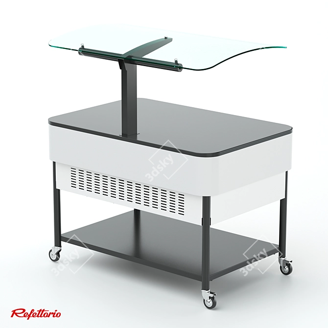 Refettorio RBF2NI Neutral Island | Professional Bar, Cafe, Restaurant Equipment 3D model image 2