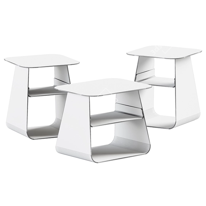 Stay Table: Sleek and Functional 3D model image 2