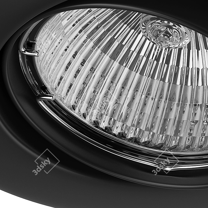 Lega Lightstar: Versatile Decorative Recessed Spotlight 3D model image 4