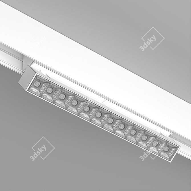 Versatile MAG-LASER-FOLD Spotlight 3D model image 3