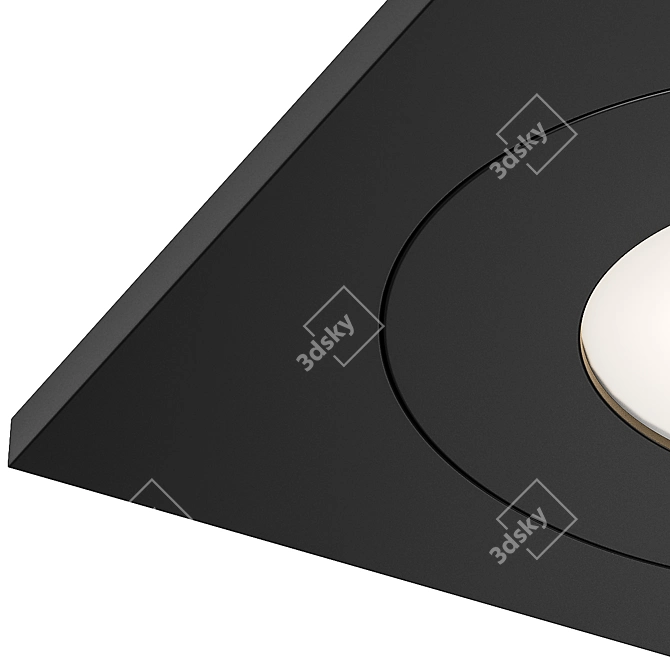 Leddy Lightstar - Stylish LED Recessed Spotlight 3D model image 4