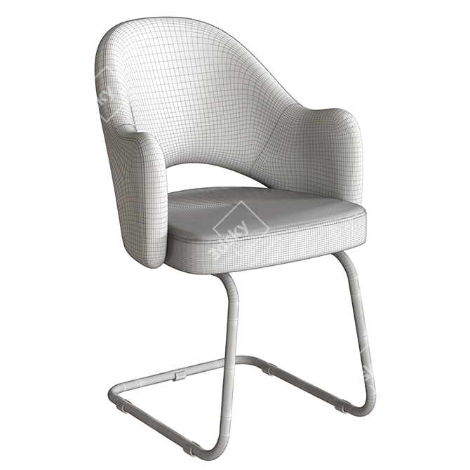 Cleo Relax Om: Stylish Comfort for Your Home 3D model image 4