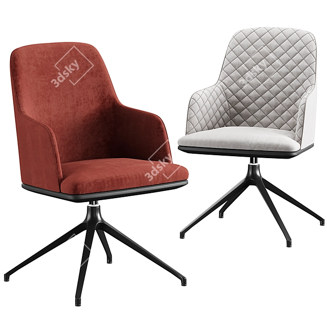 MODERN Office Chair: Stylish and Ergonomic 3D model image 2