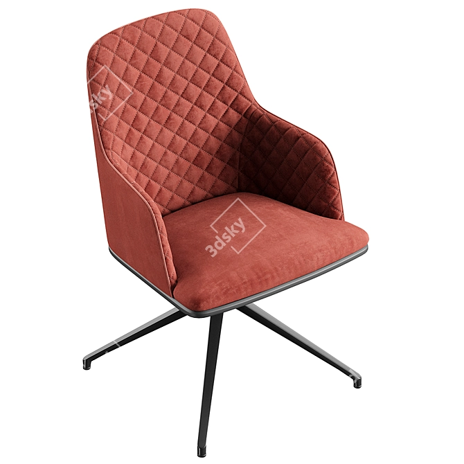 MODERN Office Chair: Stylish and Ergonomic 3D model image 5