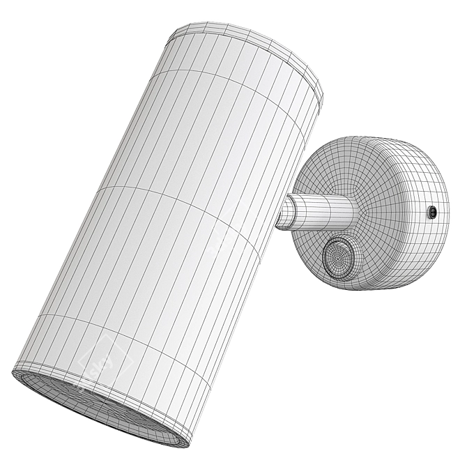 Modern Elektrostandard 1003 Wall Sconce 3D model image 2