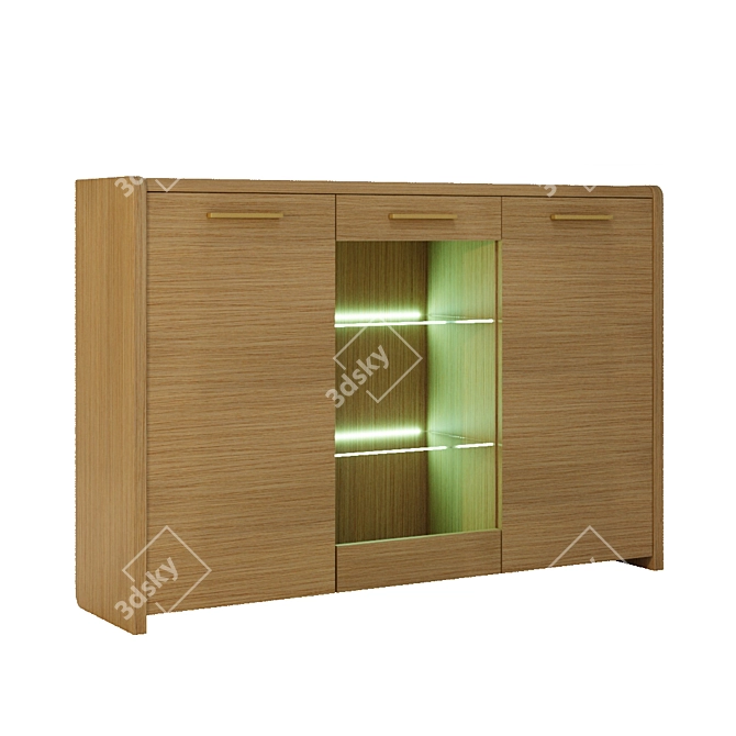 ADEL Collection: Stylish & Functional Sideboard 3D model image 1