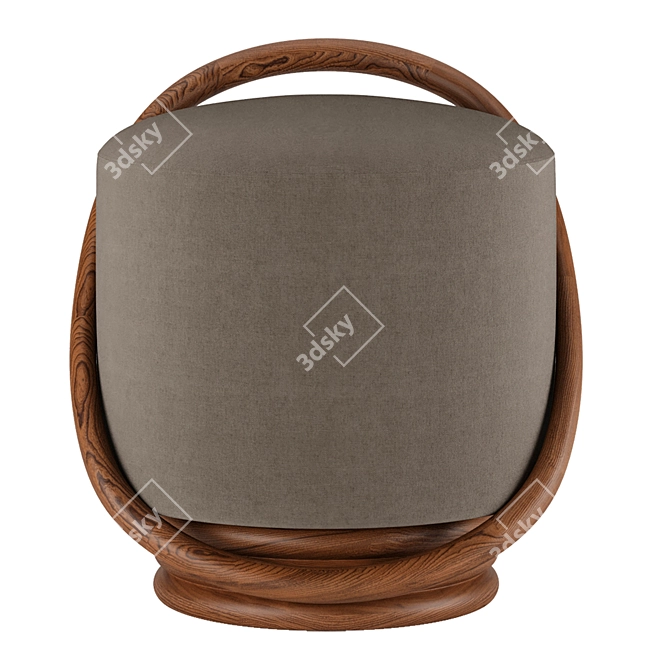 Soothing Comfort Pouf by Porada 3D model image 5