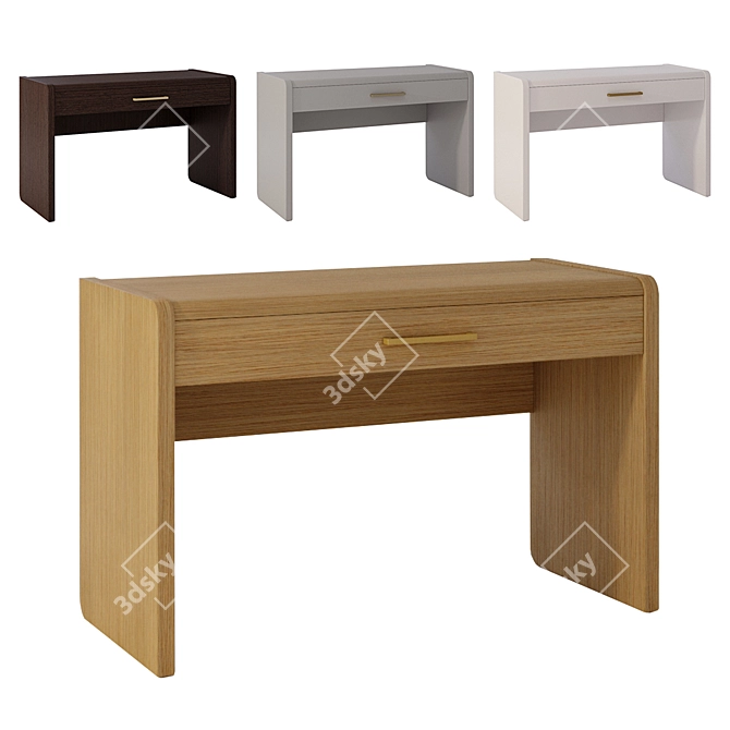ADEL Collection: Stylish Dressing Table 3D model image 1