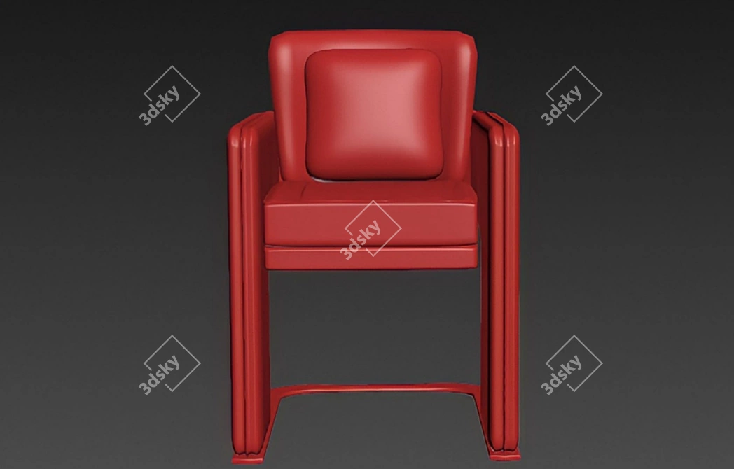 Cozy Comfort Armchair 3D model image 1