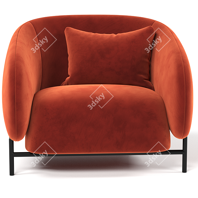 Curl Cider Edition Chair 3D model image 1