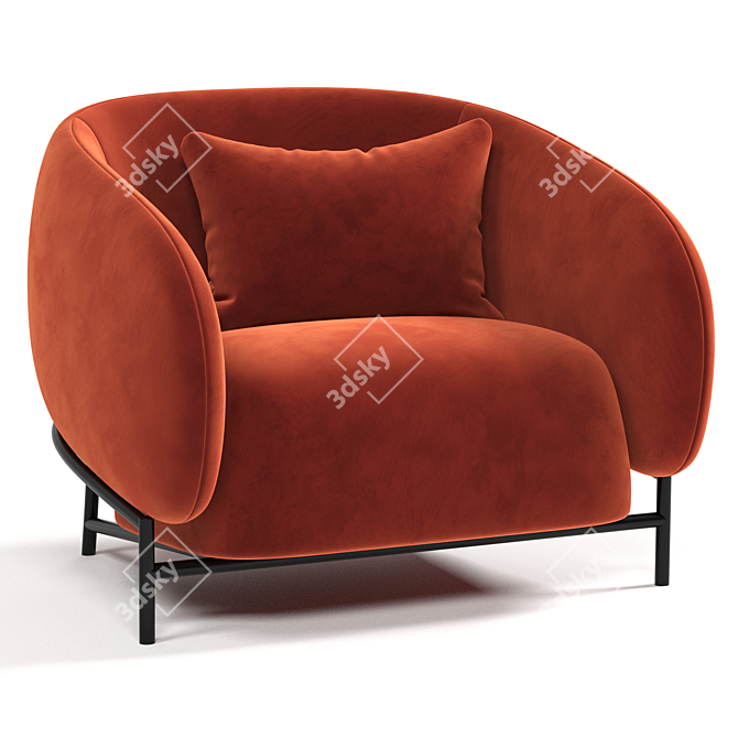 Curl Cider Edition Chair 3D model image 2