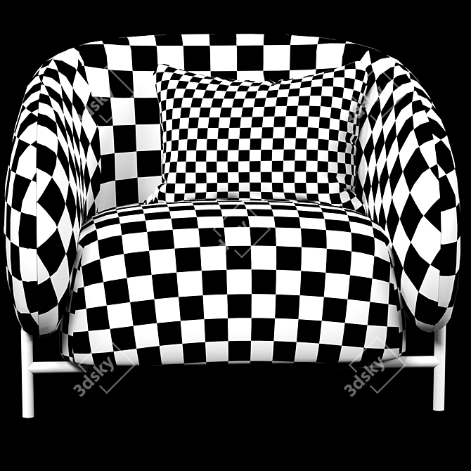 Curl Cider Edition Chair 3D model image 4