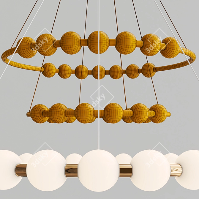 Contemporary Access CH Pendant Light 3D model image 3