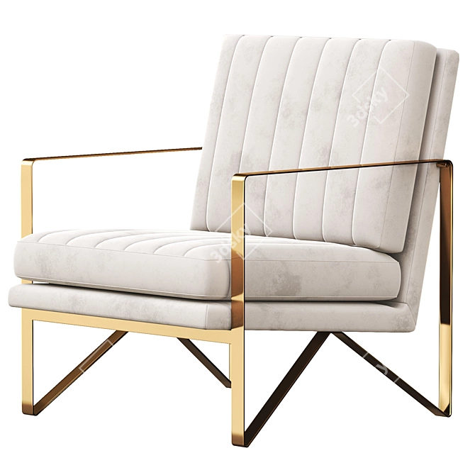 Modern Kenzie Chair: Sleek and Stylish 3D model image 1