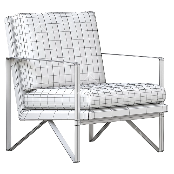 Modern Kenzie Chair: Sleek and Stylish 3D model image 7