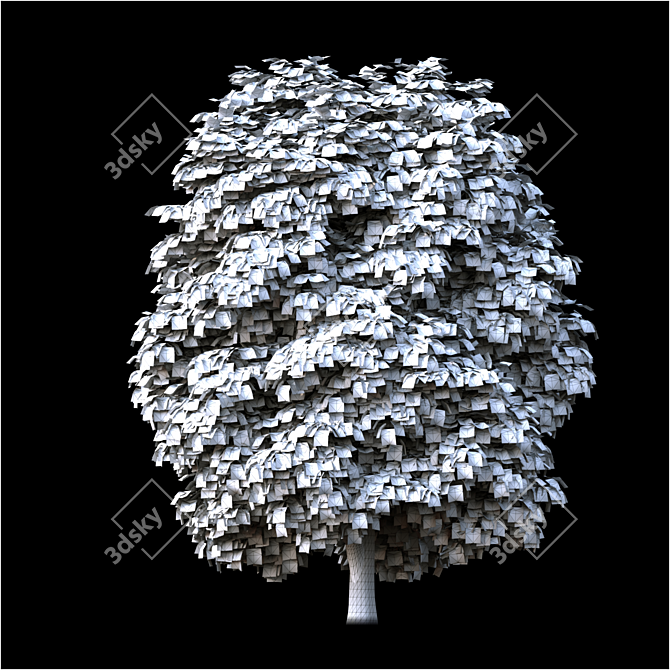 Majestic Landscape Tree 3D model image 3