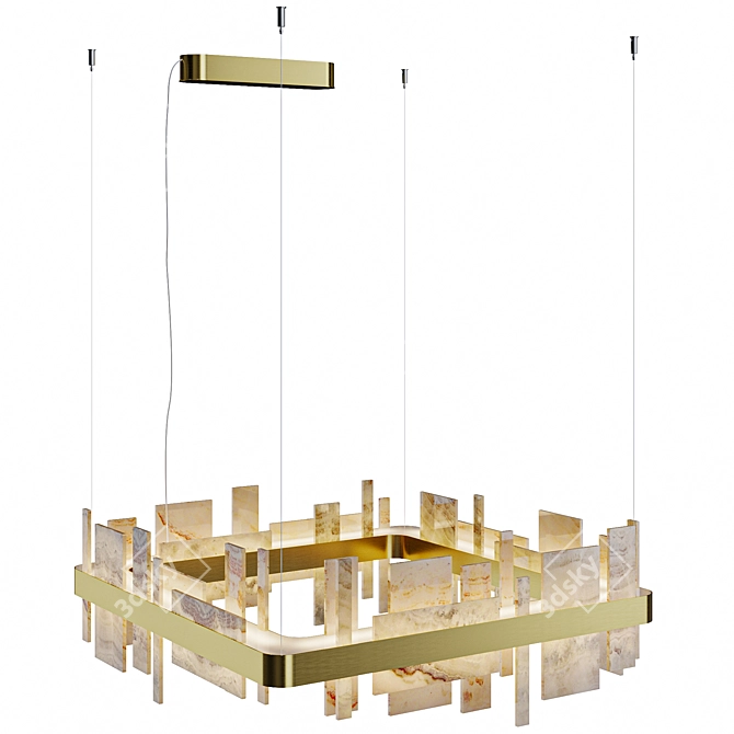 Masiero Honice S80 Tech Pendant Light 3D model image 2