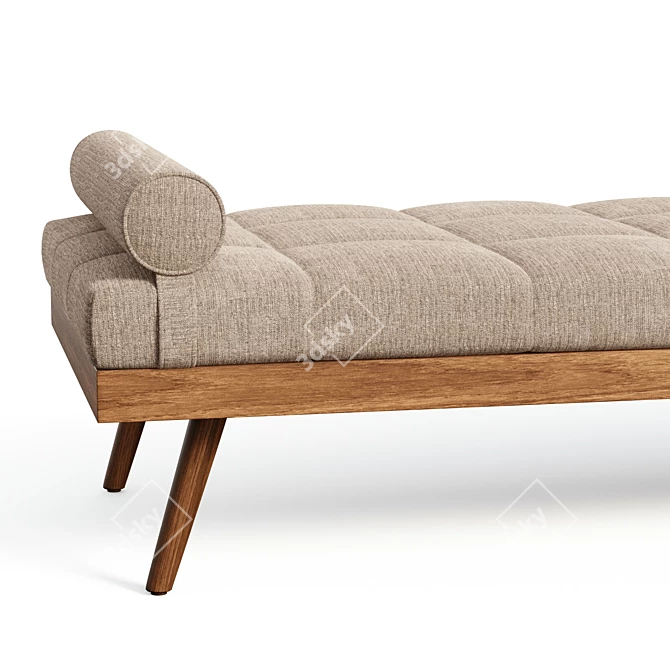 Alessa Midcentury Daybed 3D model image 5