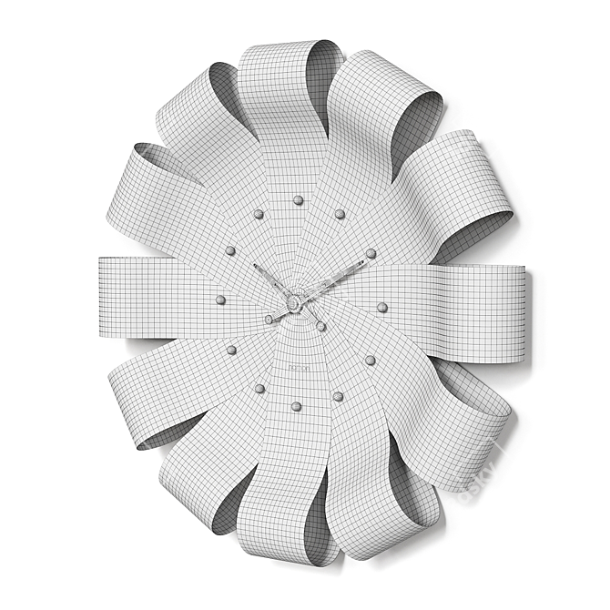 Timeless Elegance: Nomon Ciclo Wall Clock 3D model image 4