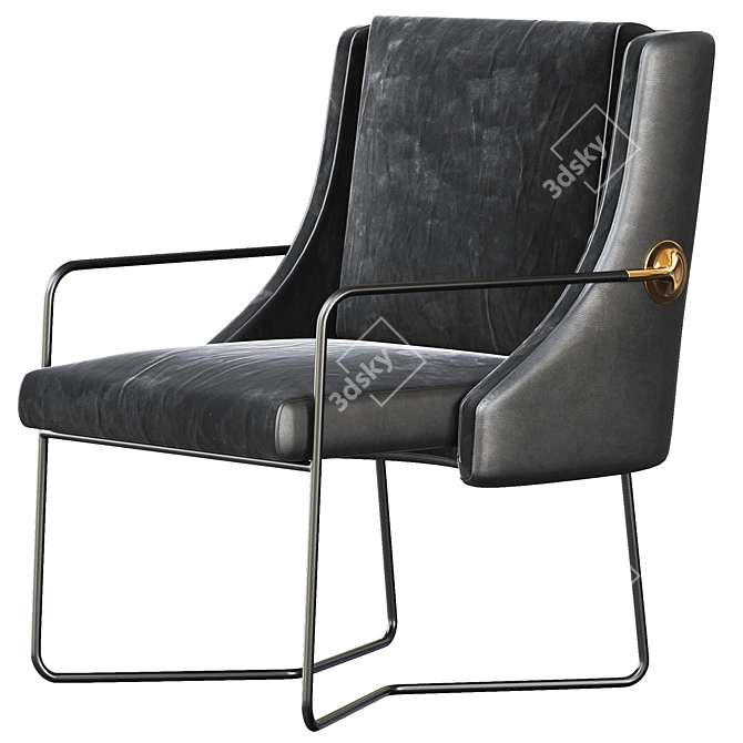 Modern Lowell Chair - 2015 Design 3D model image 1
