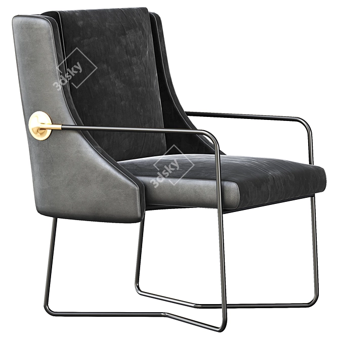 Modern Lowell Chair - 2015 Design 3D model image 2