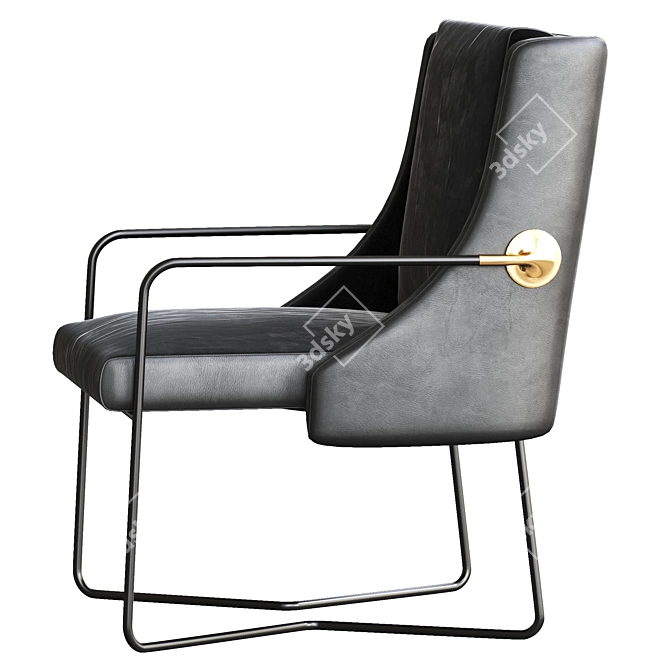 Modern Lowell Chair - 2015 Design 3D model image 4