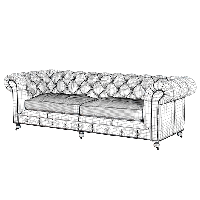 Carnegie Conrad: Modern Luxury Sofa 3D model image 2