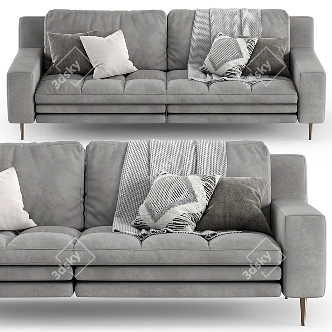 PIERRE Duvivier Canapes Sofa 3D model image 2