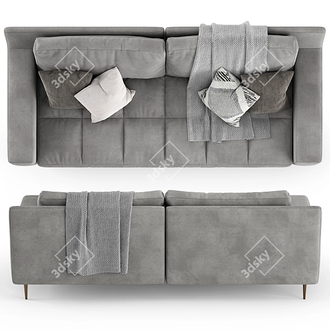 PIERRE Duvivier Canapes Sofa 3D model image 3