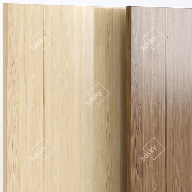 3-in-1 Wood 10: Luxurious Textures 3D model image 2